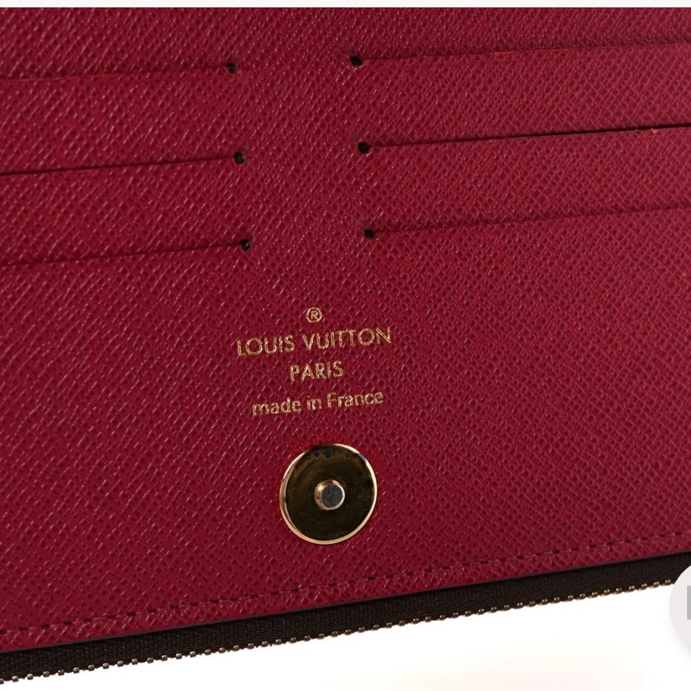 Louis Vuitton Adele Monogram Wallet – Fuchsia Interior | Tags + Dust Bag + Box - Picture 6 of 15